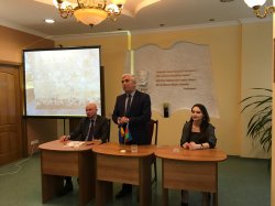 В Киеве состоялась встреча с лидером удинской общины Азербайджана 