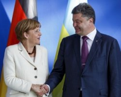 Порошенко и Меркель договорились 